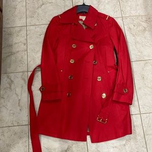 Michael Kors Red trench coat